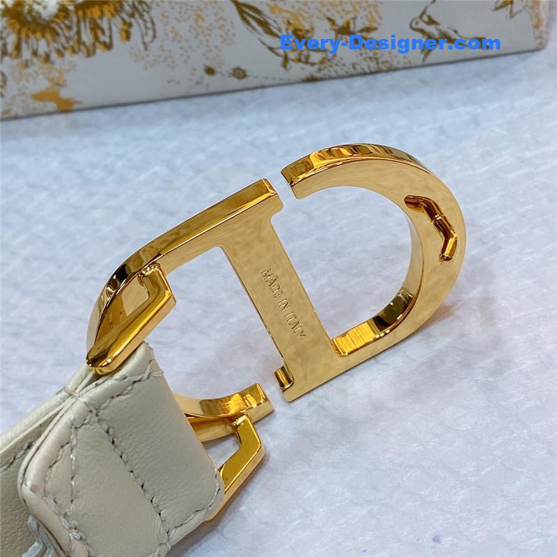 D10r new rhombic sheepskin belt