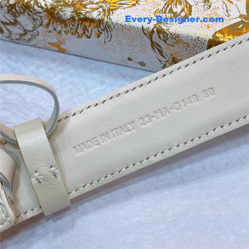 D10r new rhombic sheepskin belt