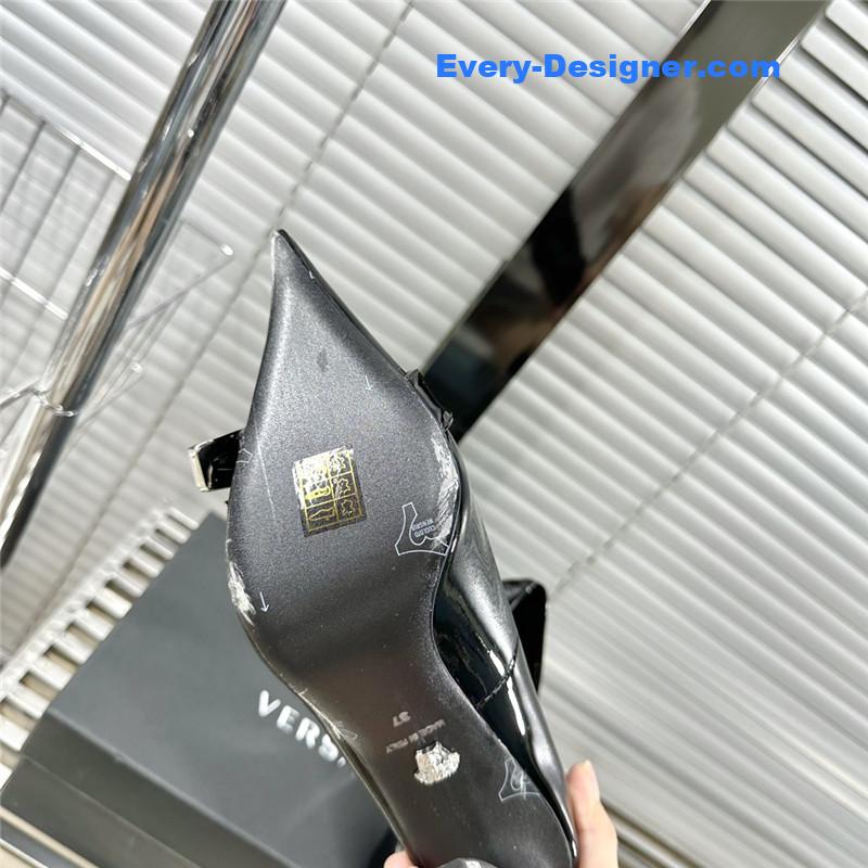 Versace new pointed high heels