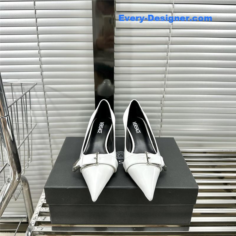 Versace new pointed high heels