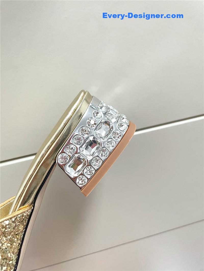 miumiu new crystal slippers
