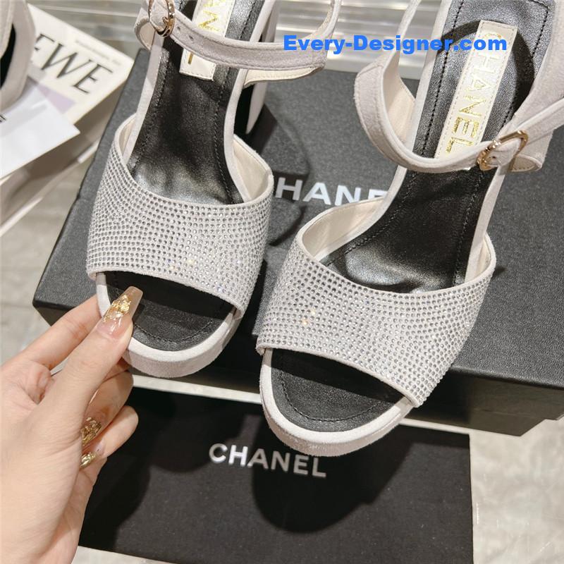 CC summer platform chunky heel sandals