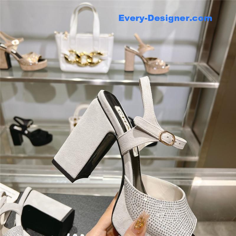 CC summer platform chunky heel sandals