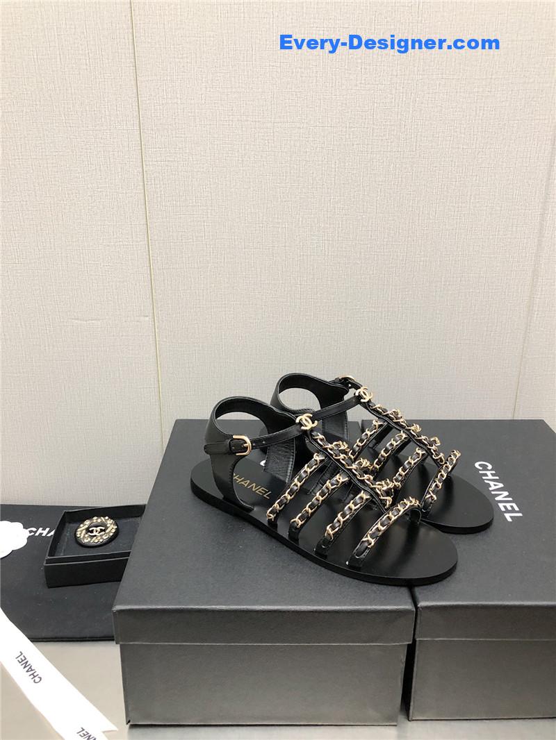 Ch**el chain sandals