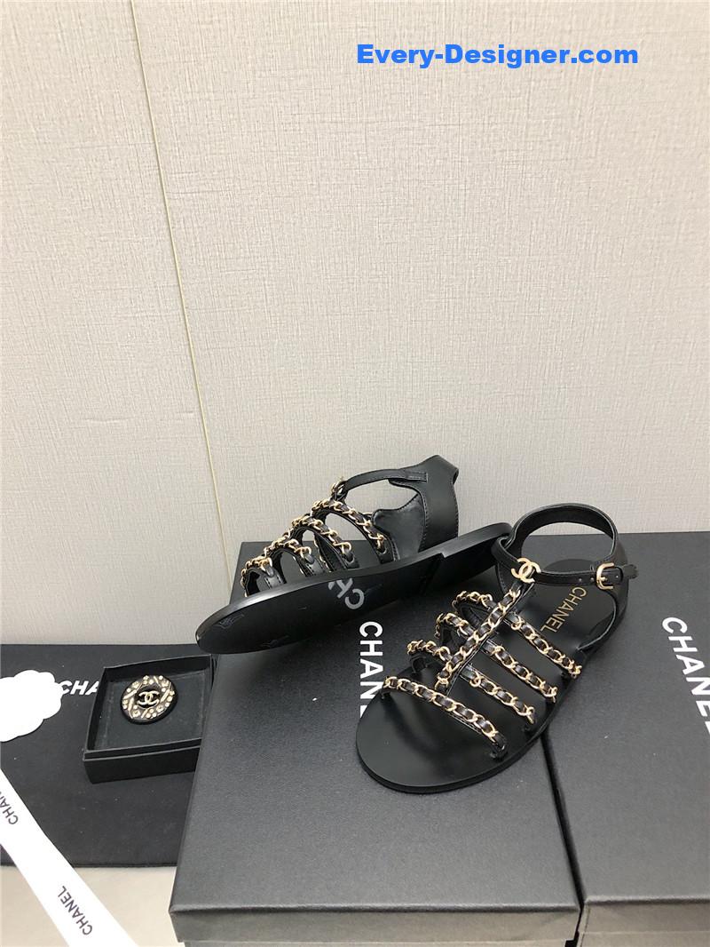 Ch**el chain sandals