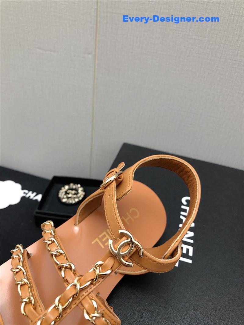CC chain sandals