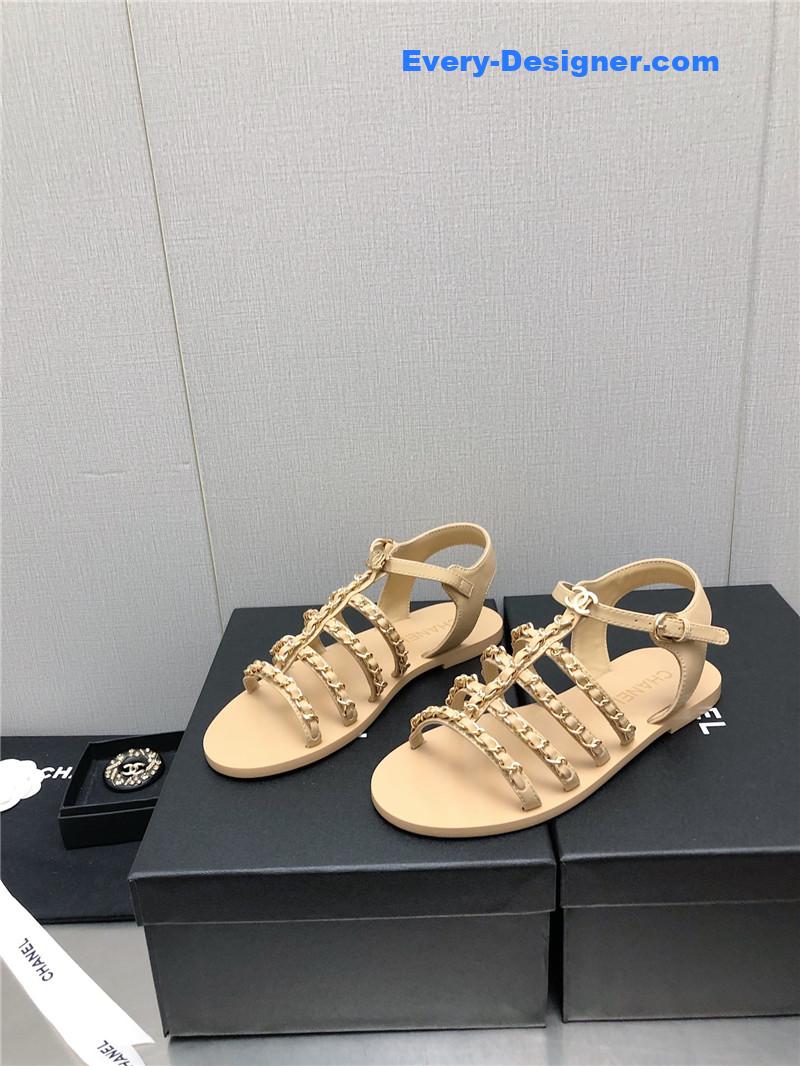 CC chain sandals