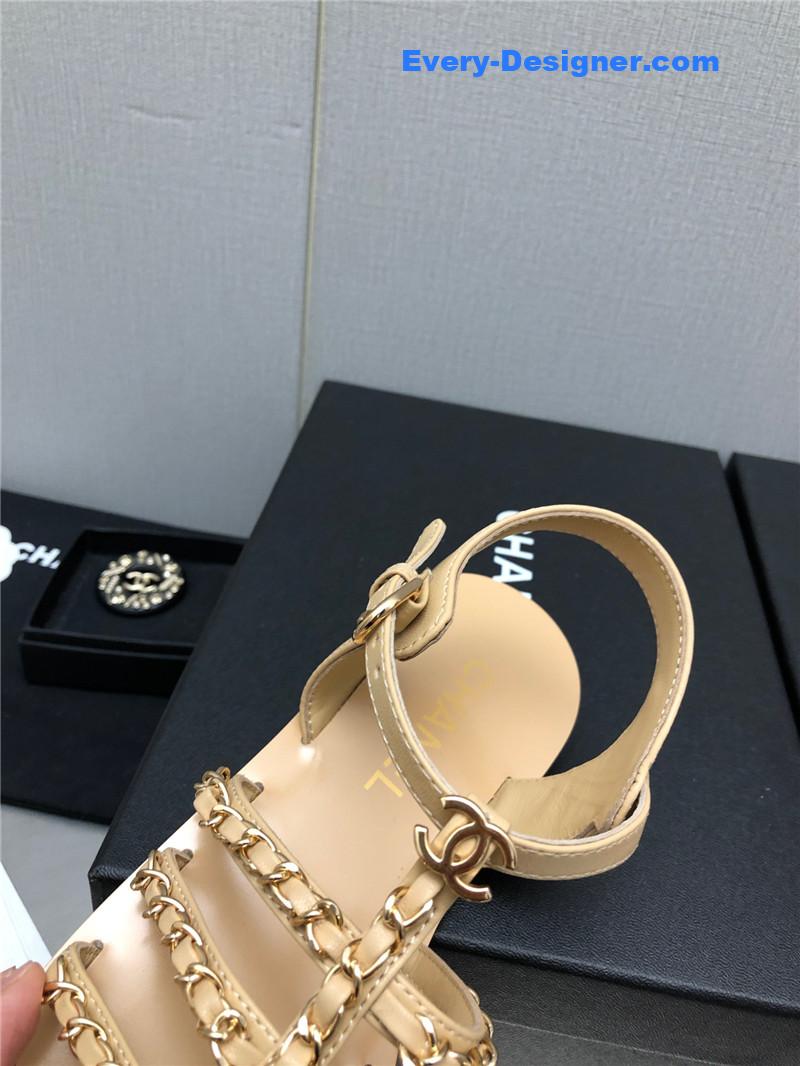 CC chain sandals