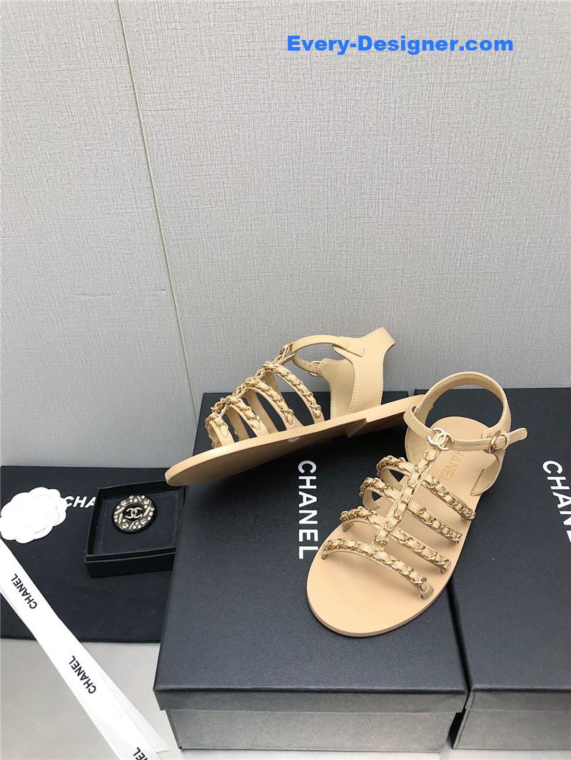 CC chain sandals