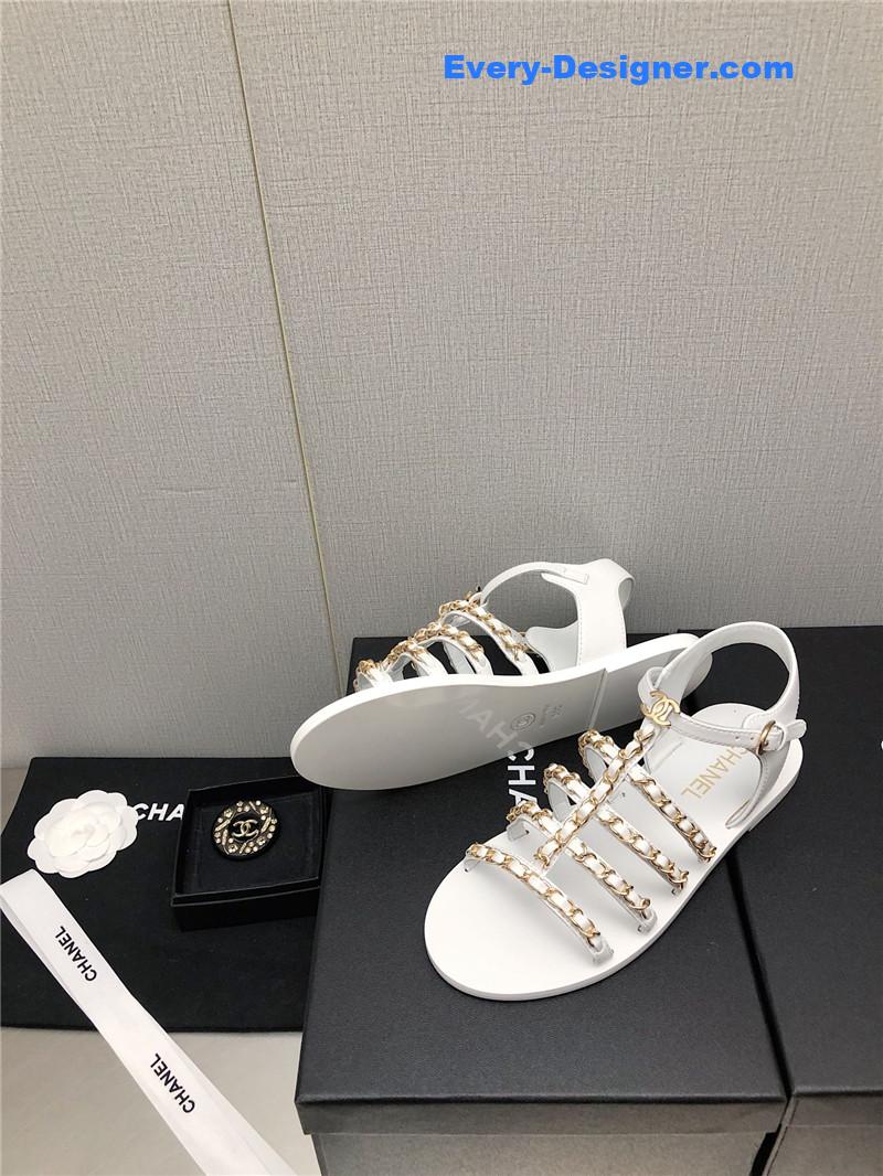 CC chain sandals