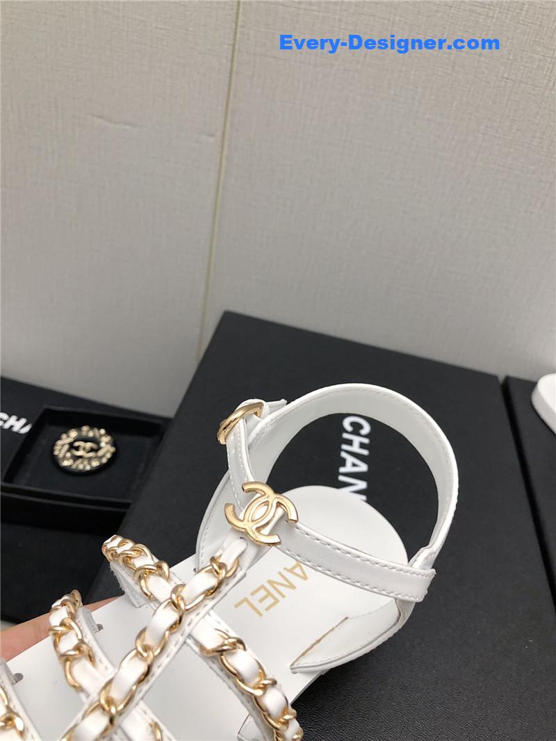 CC chain sandals