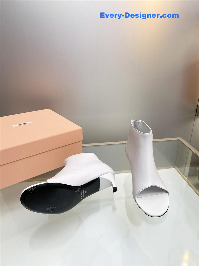 M1um1u fish mouth sandals