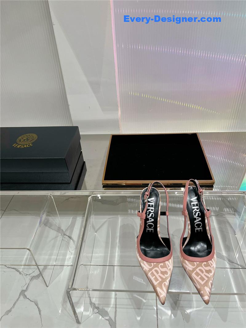 Versace trendy simple high-heeled sandals