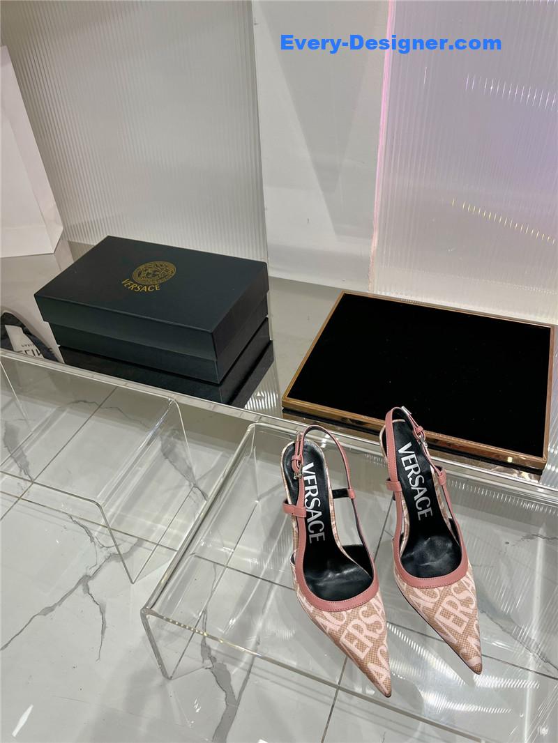 Versace trendy simple high-heeled sandals