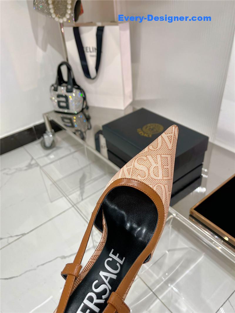 Versace trendy simple high-heeled sandals