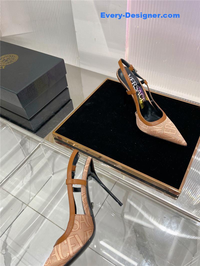 Versace trendy simple high-heeled sandals