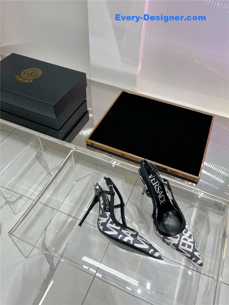 Versace trendy simple high-heeled sandals