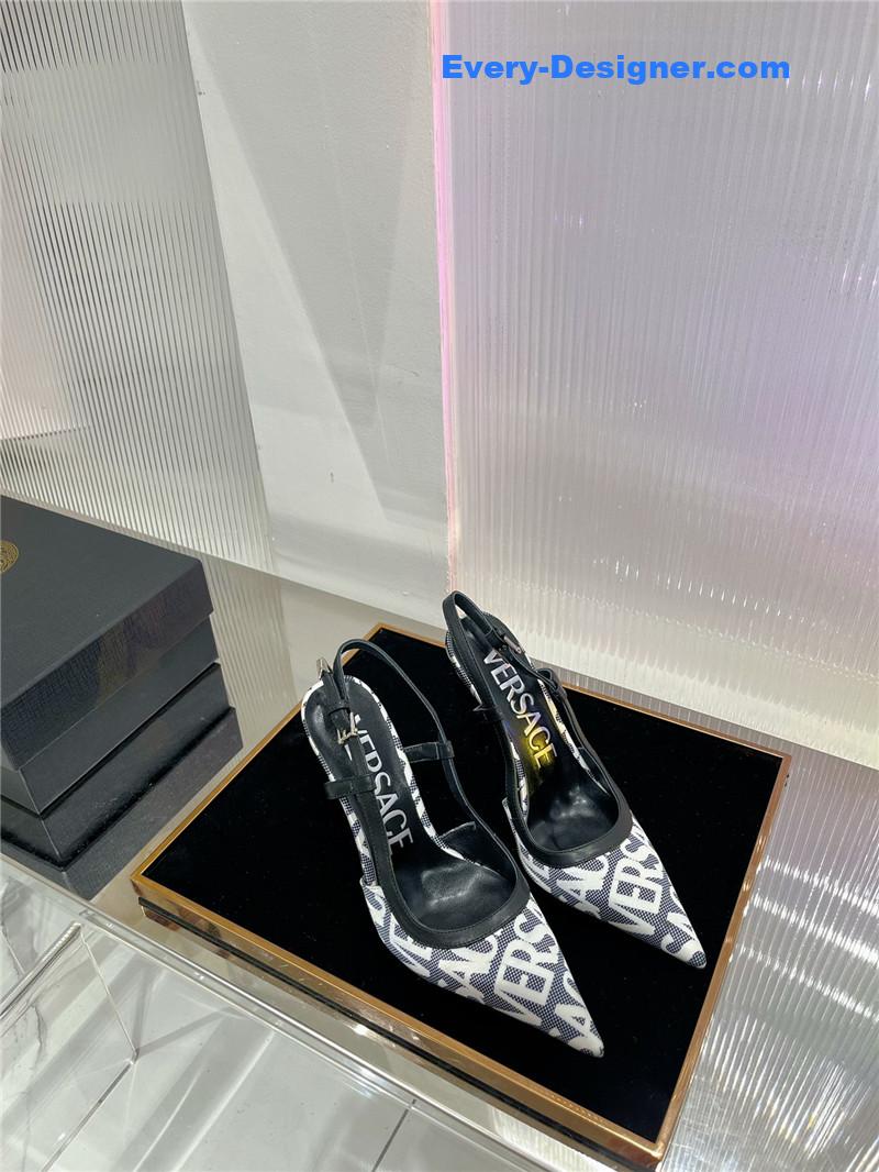 Versace trendy simple high-heeled sandals