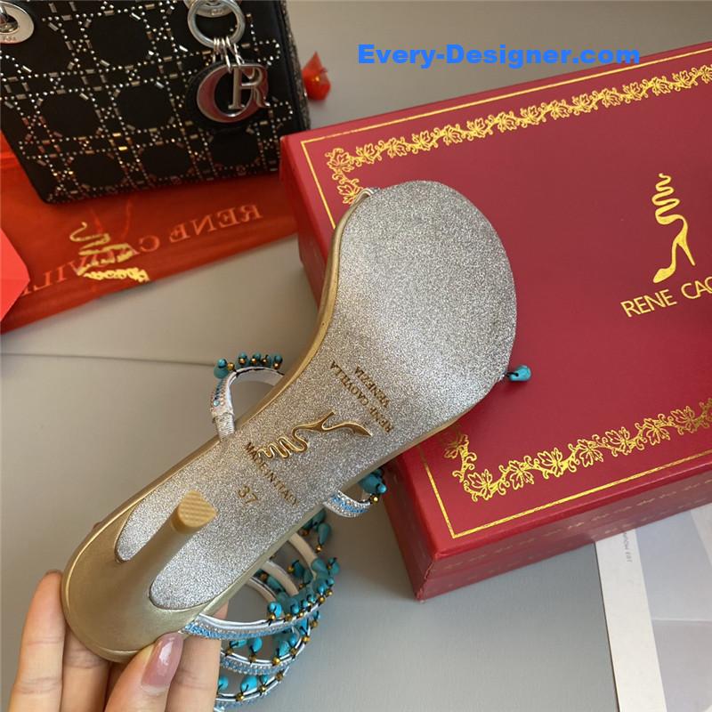 Classic snake wrap sandals