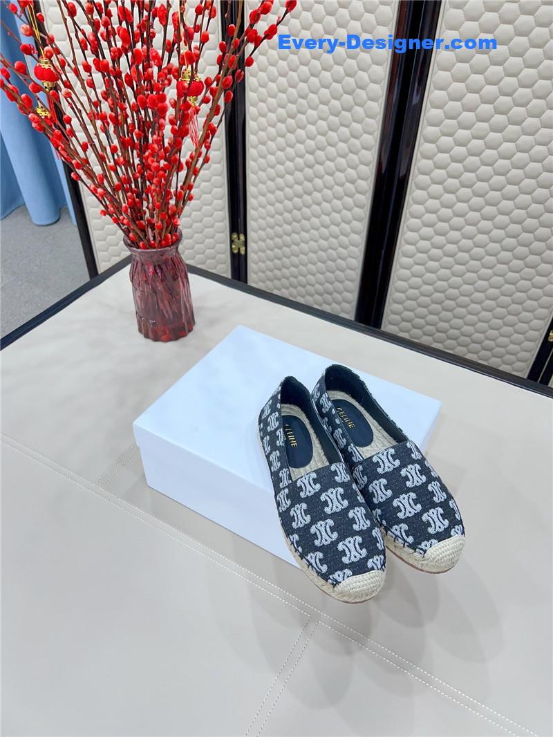 Ce1i*e new triumphal arch fisherman shoes