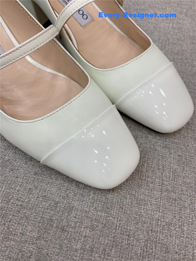 J1m*y Ch00 new thick heel mary jane shoes