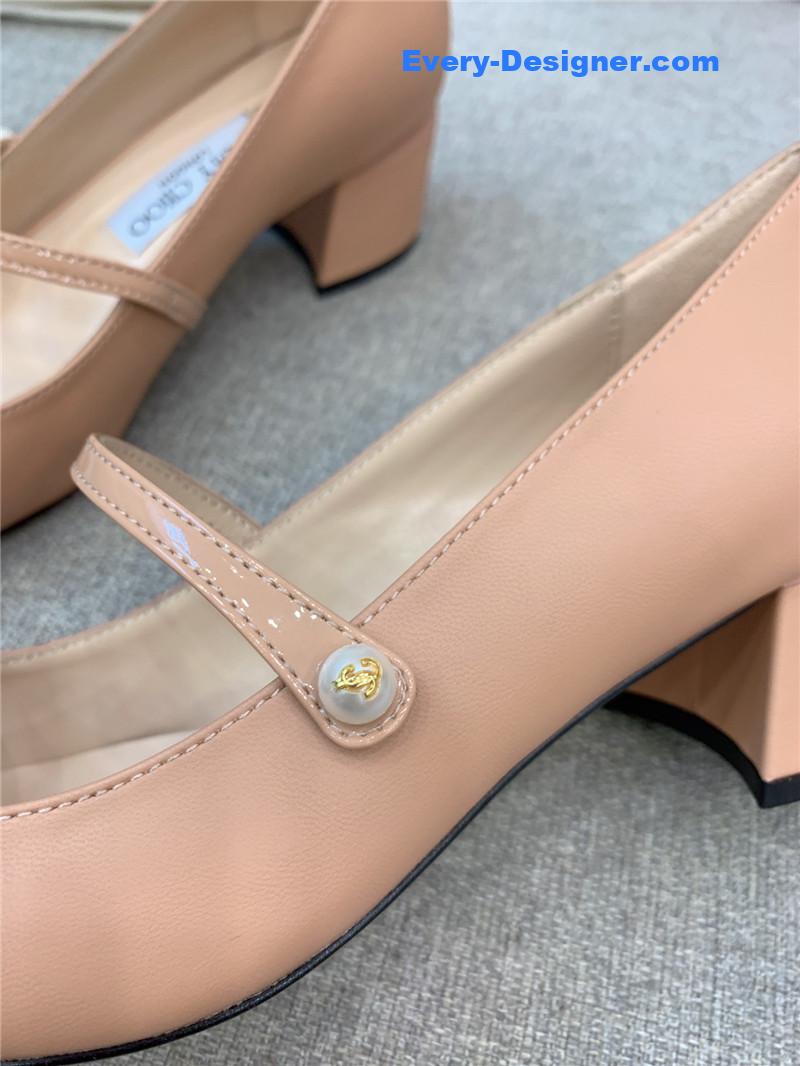 J1m*y Ch00 new thick heel mary jane shoes