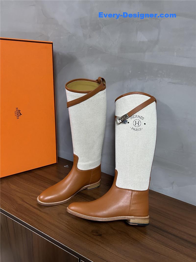 Hermes autumn and winter new classic long boots