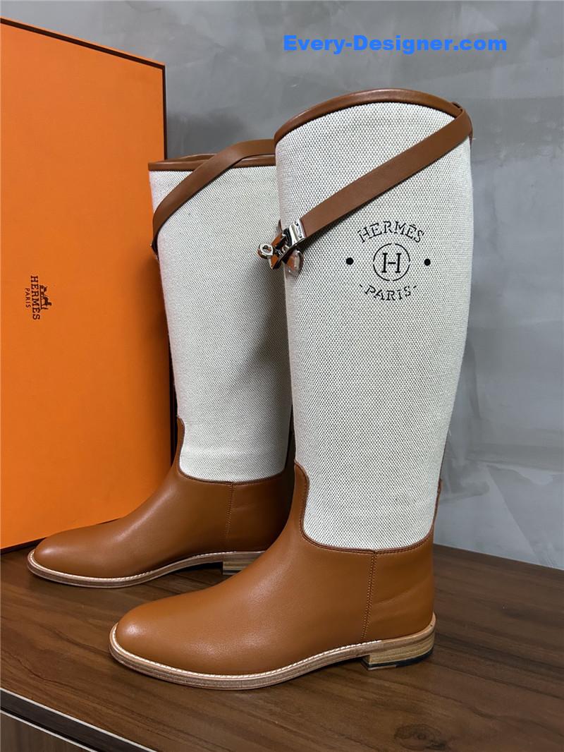 Hermes autumn and winter new classic long boots