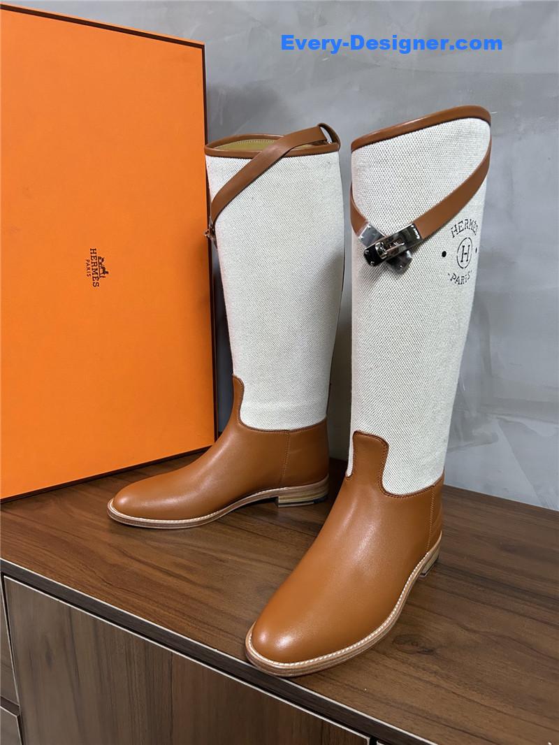 Hermes autumn and winter new classic long boots