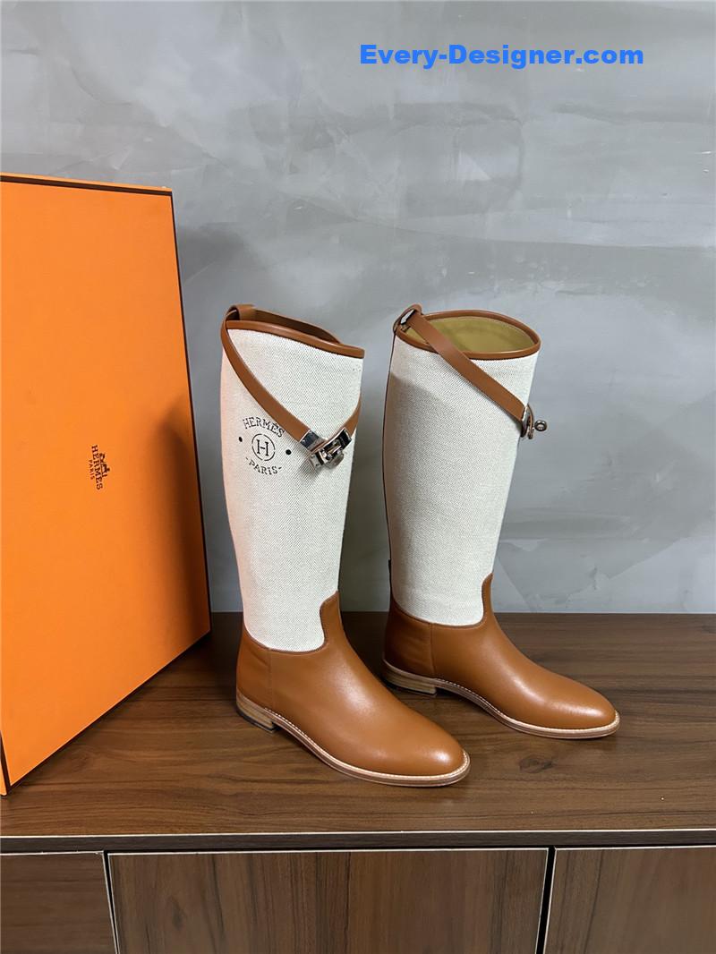 Hermes autumn and winter new classic long boots