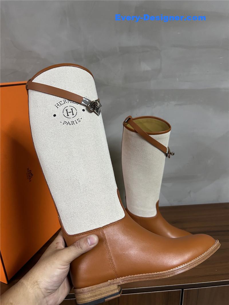 Hermes autumn and winter new classic long boots