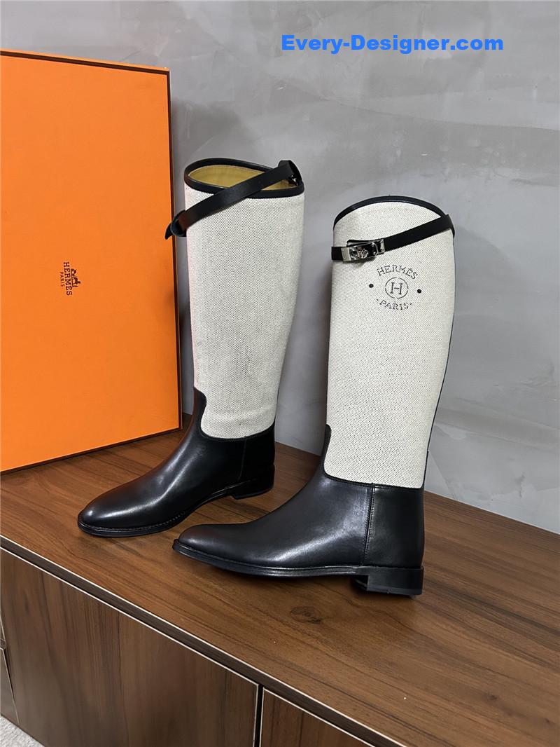 Hermes autumn and winter new classic long boots