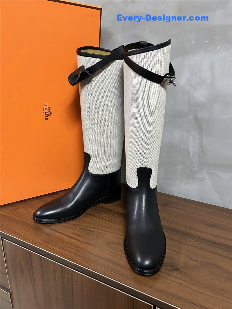 Hermes autumn and winter new classic long boots