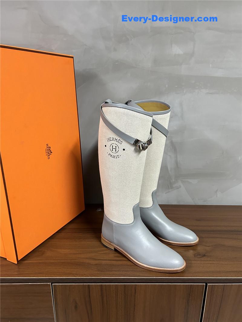Hermes autumn and winter new classic long boots