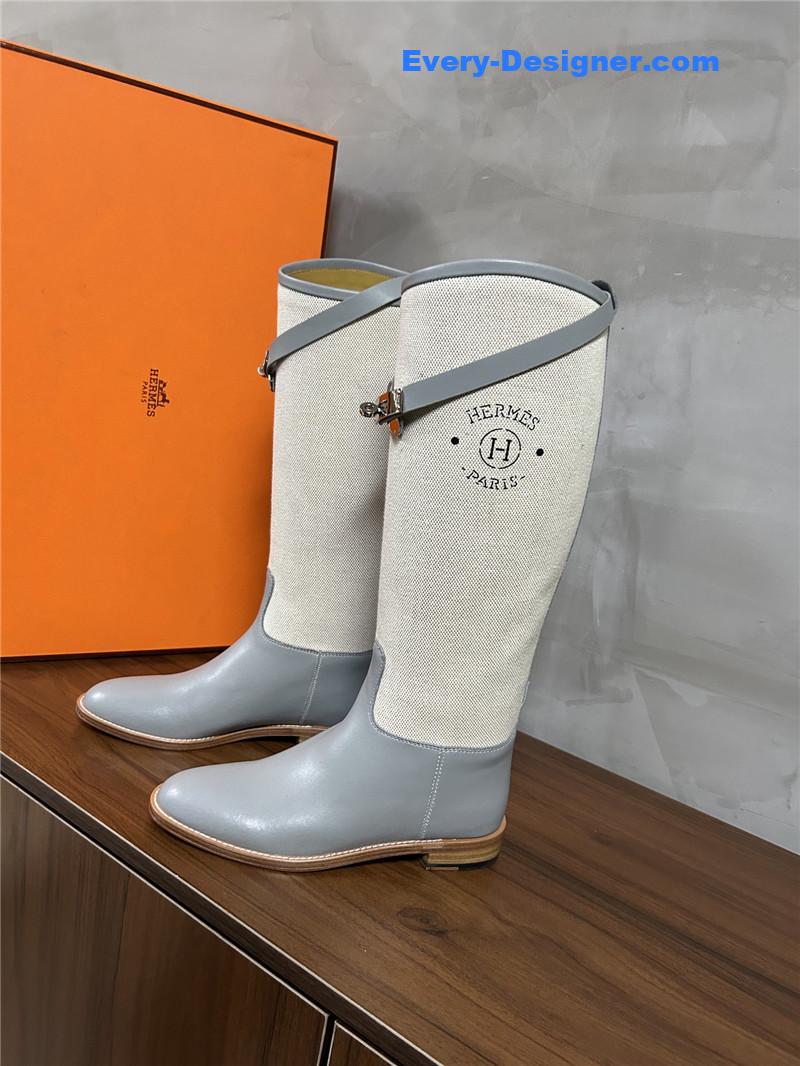 Hermes autumn and winter new classic long boots
