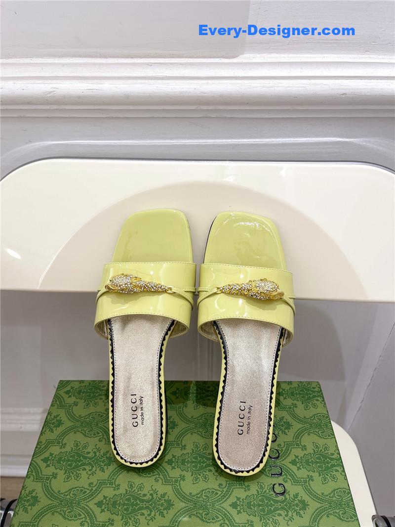 Gvc*1 new metal snake head slippers