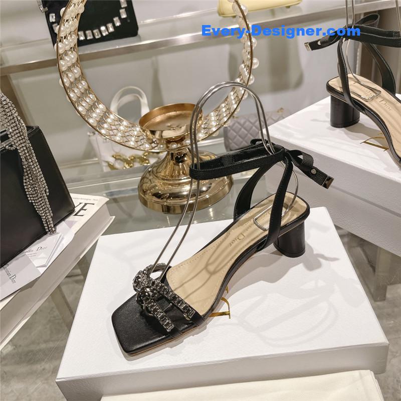 D10r rhinestone mary jane ballet shoes