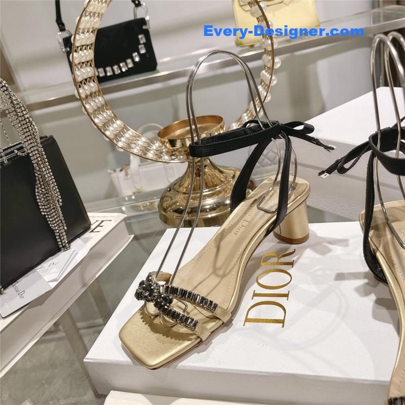 D10r rhinestone mary jane ballet shoes