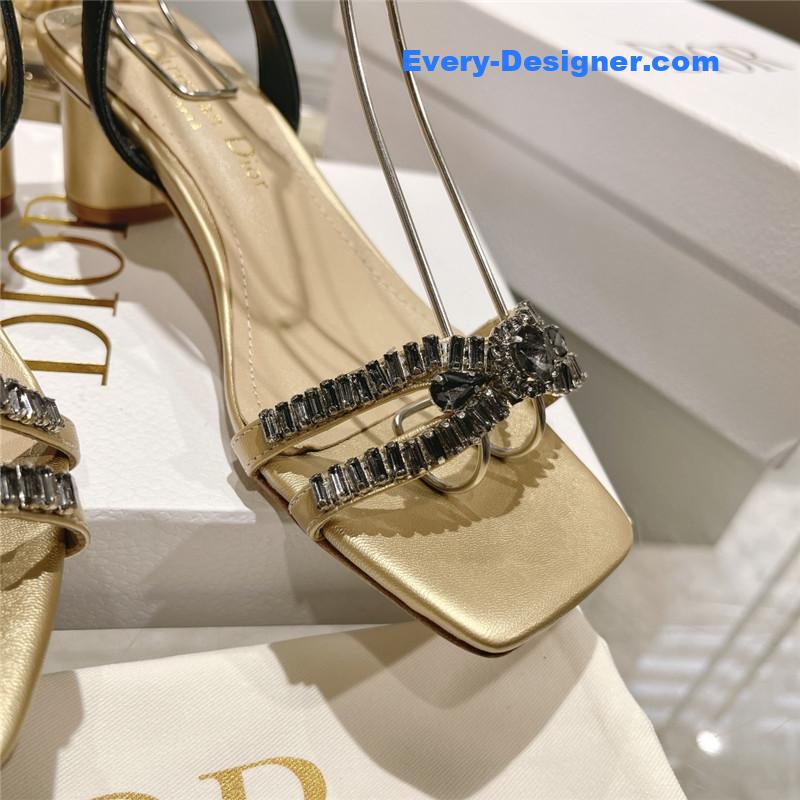 D10r rhinestone mary jane ballet shoes