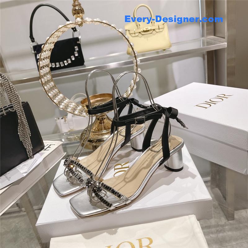 D10r rhinestone mary jane ballet shoes