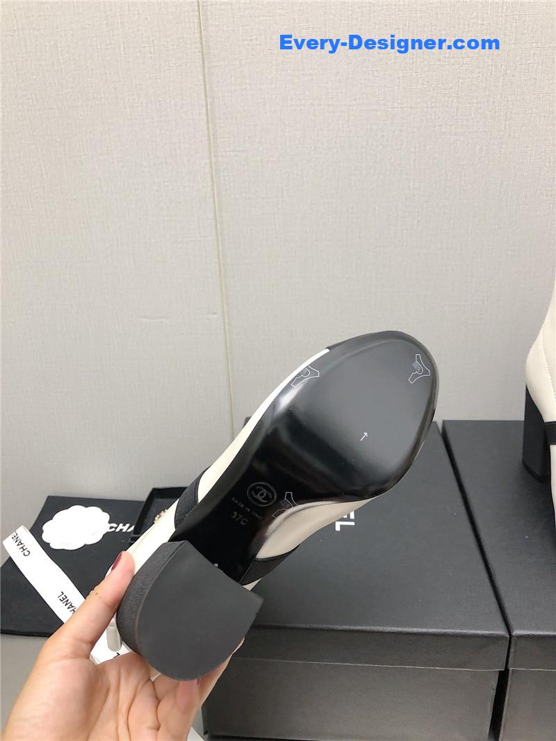 CC explosion bow snow white short boots