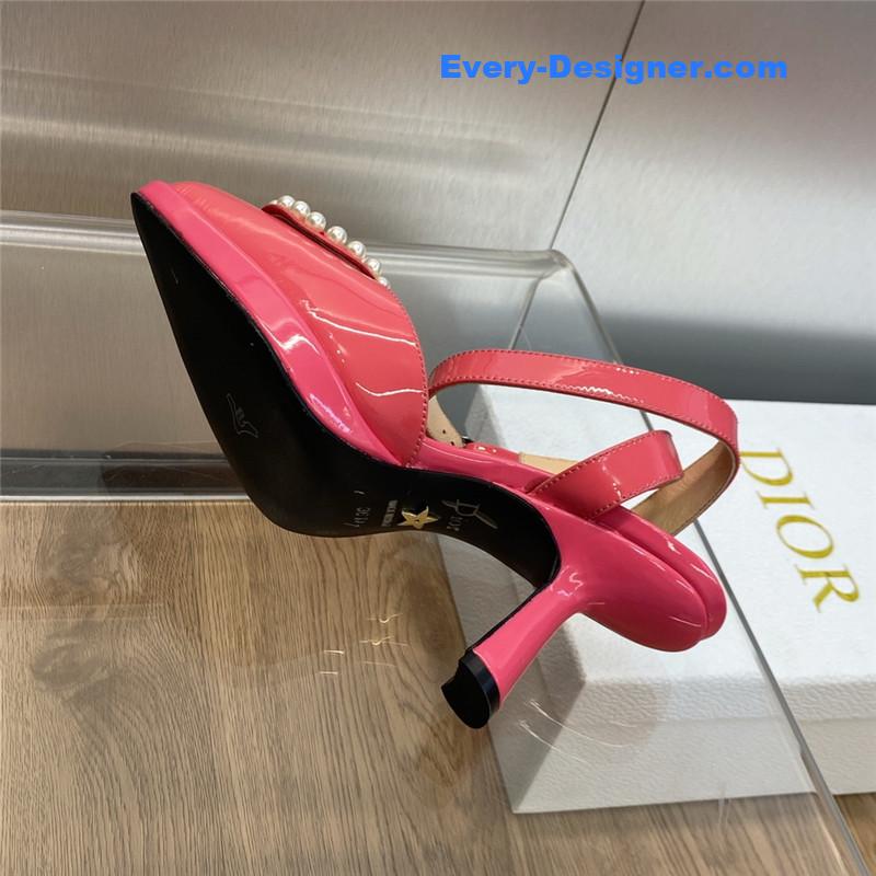 D10r new circle with pointed toe high heels women’s shoes