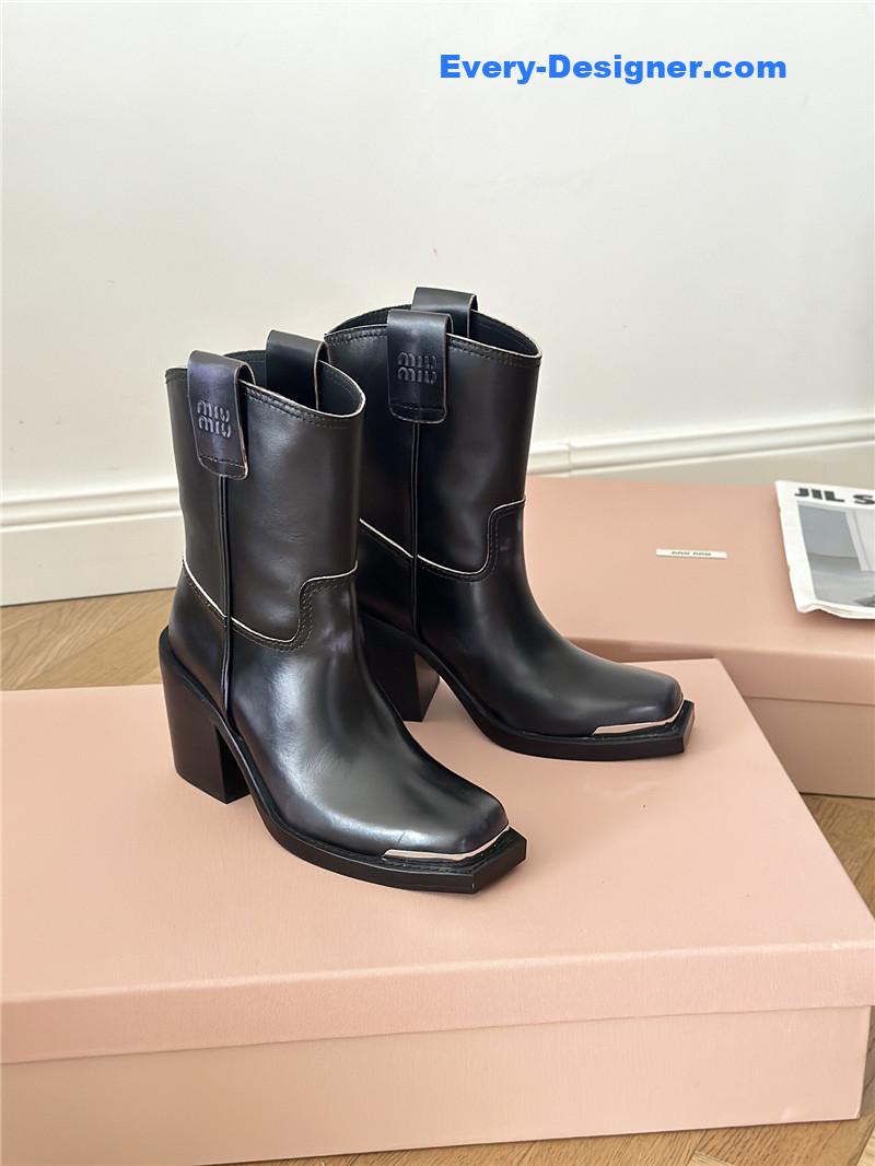 miumiu new western cowboy boots knight boots