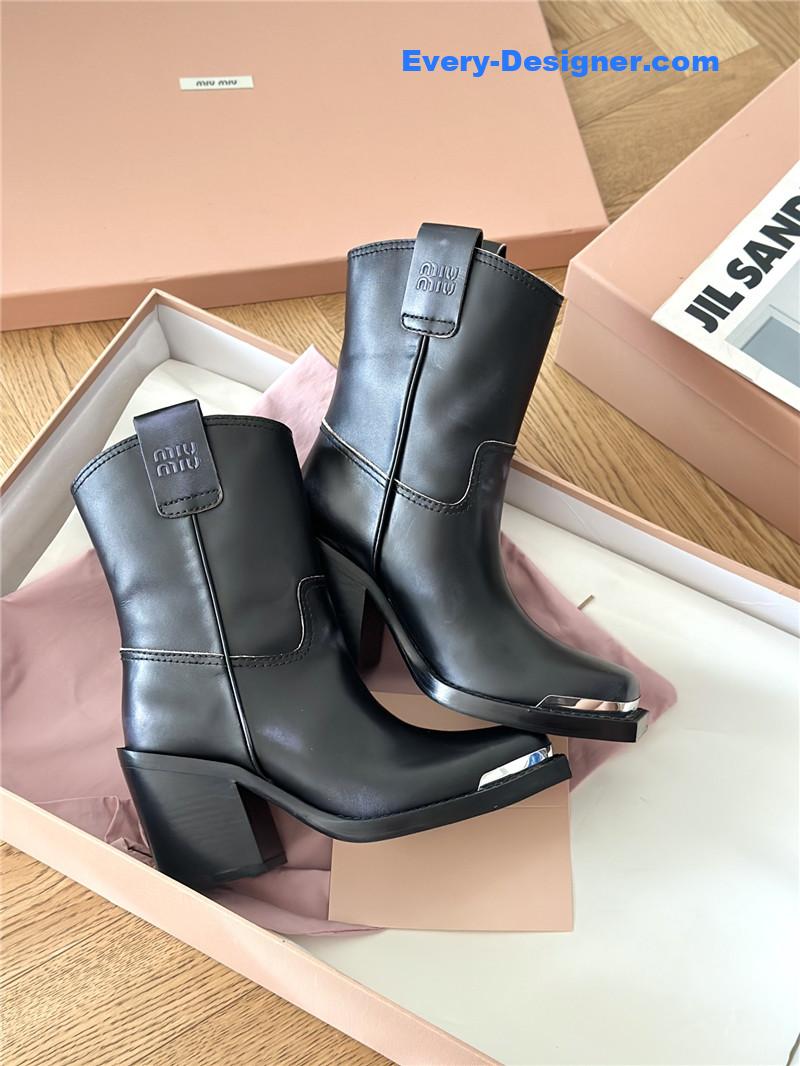 miumiu new western cowboy boots knight boots