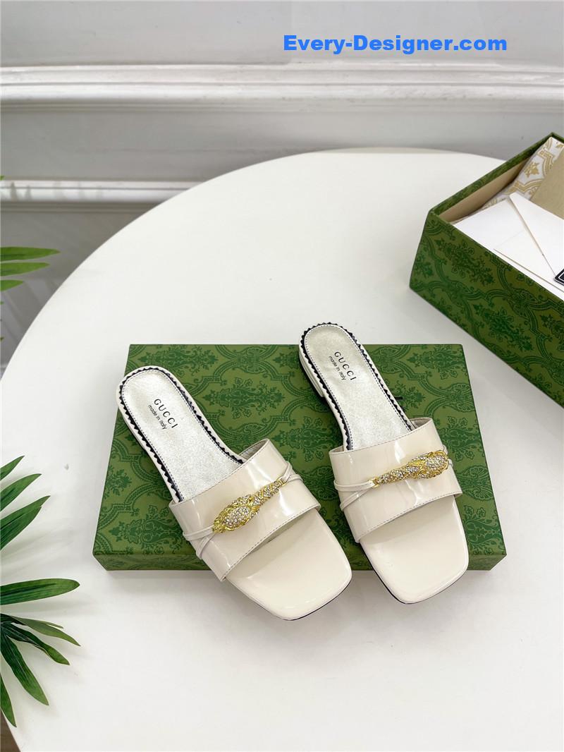 Gvc*1 new metal snake head slippers