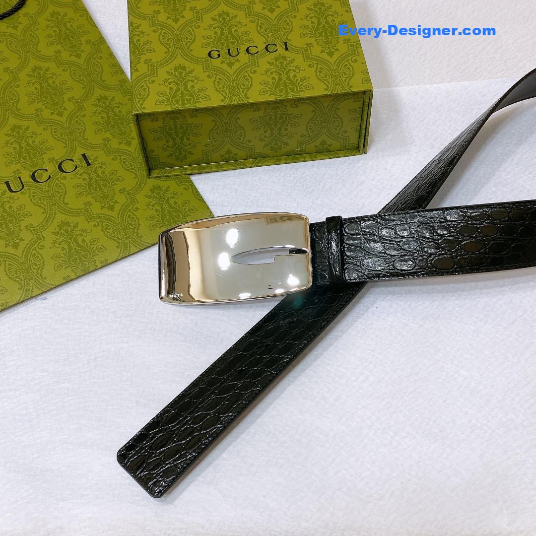 Gvc*1 vintage letter g buckle wide belt