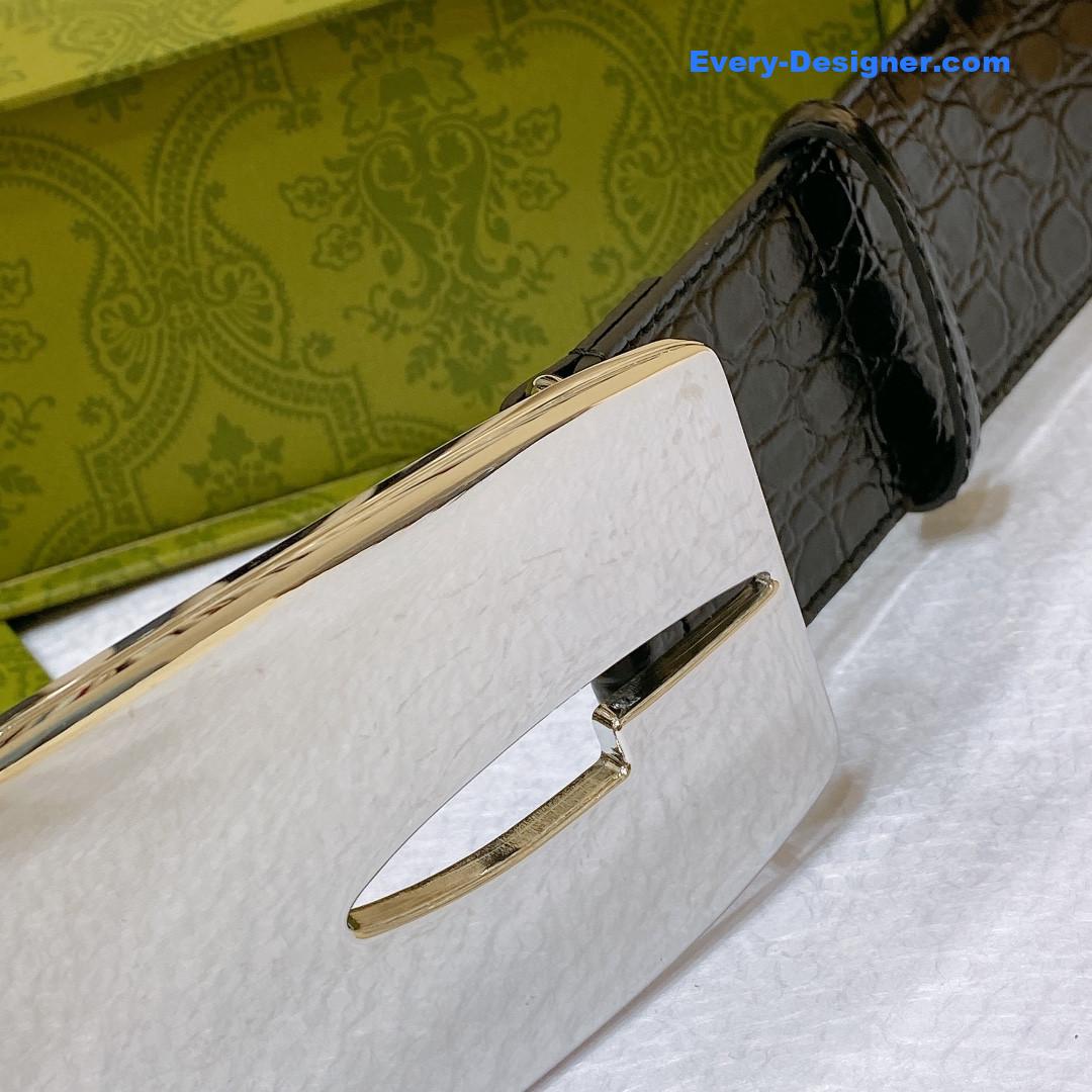 Gvc*1 vintage letter g buckle wide belt