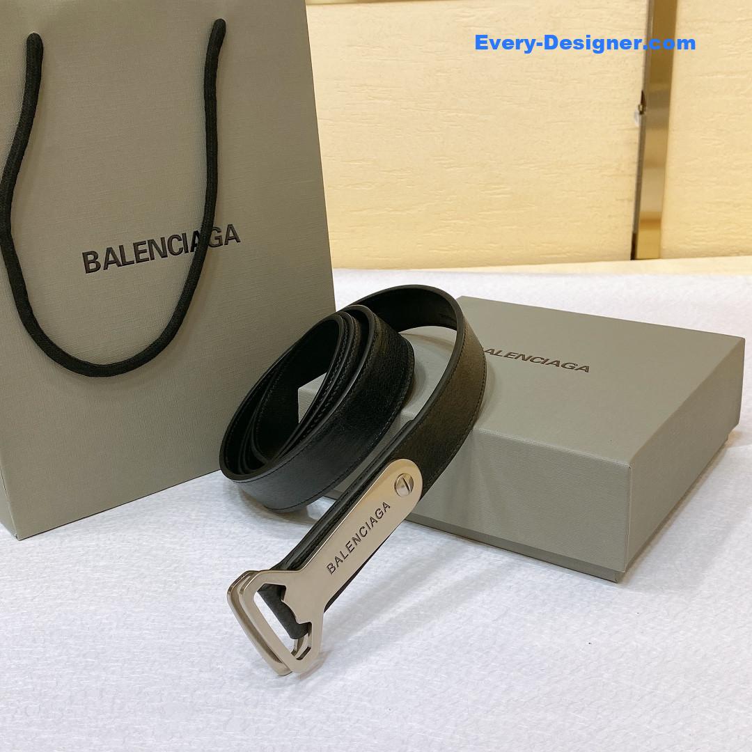 Balenciaga Designer Plain Belt
