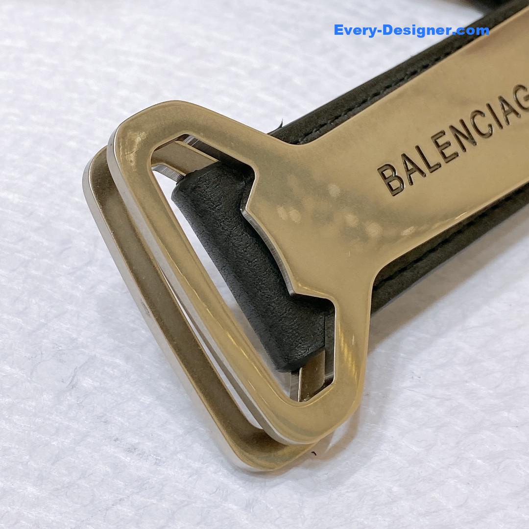 Ba1en*iaga designer plain belt