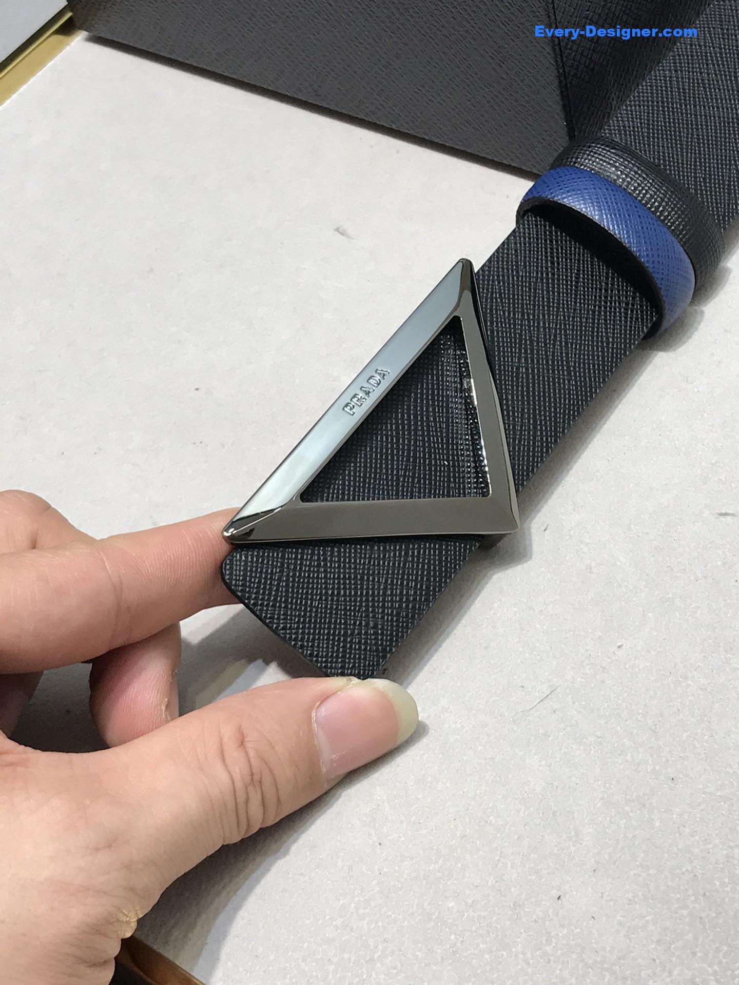 prada saffiano leather belt